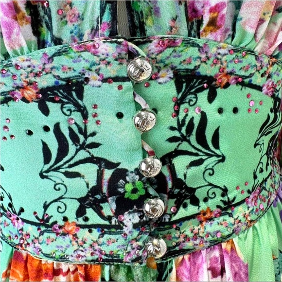 Camilla Green Floral Maxi Dress - Picture 9 of 11